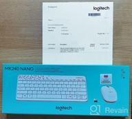 img 1 attached to Wireless Logitech MK240 Nano Keyboard 920-008212 with Nano Receiver review by Hayden Jay ᠌