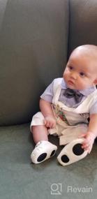 img 7 attached to 👶 Рубашка-жилетка с галстуком и смокингом для младенца мальчика HMD: Стильный комбинезон для вашего малыша