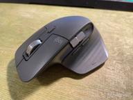 img 1 attached to 🖱️ Logitech MX Master Wireless Mouse: High-Precision Sensor, Easy-Switch up to 3 devices, Meteorite Black review by Keisuke Uemura ᠌