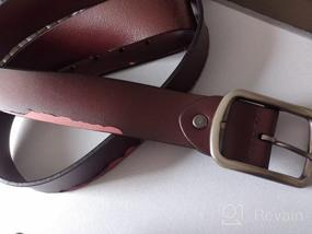 img 5 attached to 👞 Bruno Marc Leather Casual ABBL214M: Stylish Men's Belt Accessories in Genuine Leather