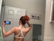 img 1 attached to Women'S Push Up Bikini Top Twist Front Underwire Bathing Suit By RELLECIGA review by Rachel Smith