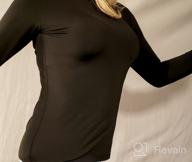 img 1 attached to Ultra-Warm Women'S Thermal Underwear: Subuteay Fleece-Lined Long-Sleeve Thermal Shirt For Cold Weather review by Robert Wyble