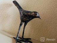 img 1 attached to Bronzed Resin Bird Sculpture - Torre & Tagus 901117 Epic, Tall review by Jacob Morrison
