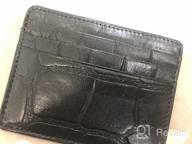 картинка 1 прикреплена к отзыву Blocking Minimalist Wallets Genuine Leather Men's Accessories in Wallets, Card Cases & Money Organizers от Bobby Watkins
