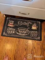 img 1 attached to OPUX Anti Fatigue Kitchen Floor Mat, Reversible Cushioned Memory Foam Kitchen Rug Pad, Waterproof Non-Slip Padded Comfort Standing Mat Laundry Home 47X17 (Farmhouse Grateful Moroccan) review by Sheila Vaughn