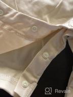 картинка 1 прикреплена к отзыву HMD Baby Boy Gentleman White Tuxedo Onesie Jumpsuit With Bowtie Overall Romper, Sizes 0-18 Months от Ken Martinez