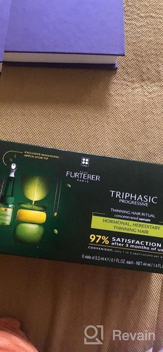 img 1 attached to Drug-Free Hair Loss Treatment: René Furterer TRIPHASIC Progressive Concentrated Serum - 8 Ct., 30-Day Supply review by Dallas Grover