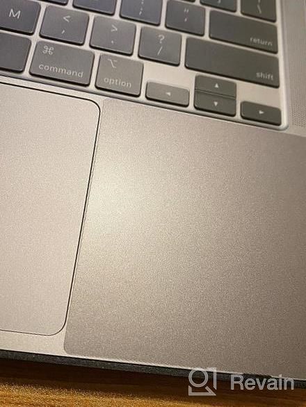 img 1 attached to UPPERCASE Premium Palm Rest Protector Skin Cover Set For 2019-2020 MacBook Pro 16" (Space Grey, A2141) review by Brent Dietrich