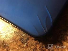 img 5 attached to Kuzy A1398 Прорезиненный жесткий чехол для нового 15,4-дюймового MacBook Pro с дисплеем Retina — алюминиевый цельный корпус — синий
