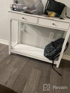 img 1 attached to Stylish TaoHFE Console Table With Drawers For Organized Entryway - Ideal For Small Hallways review by Takeshi Krzywicki
