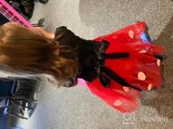 img 1 attached to Adorable Polka Dot Princess Dress With Tulle Skirt And Bow Headband For Baby Girls' Birthday Party! review by Tracy Thrash