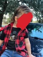 img 1 attached to Siliteelon Plaid Flannel Shirt 👕 - Stylish Button-Down for Toddler Boys review by Ivan Gee