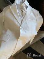 img 1 attached to Stylish and Coordinated: Discover OLIVIA KOO's 5 Piece Formal Matching Boys' Clothing in Suits & Sport Coats review by Steven Hudson