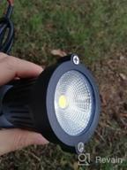img 1 attached to Illuminate Your Landscape With ALEDECO'S Low Voltage Outdoor Garden Lights: Efficient Spotlights For Trees, Pathways, Backyards, And Flags! review by Jeff Kickthedogband