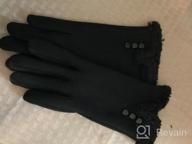 img 1 attached to Woogwin Women'S Touch Screen Gloves: Keep Your Hands Warm & Stay Connected review by Jack Watkins