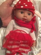 картинка 1 прикреплена к отзыву Realistic 12 Inch Full Silicone Baby Doll - Lifelike Reborn Newborn Baby Boy Doll от Atheendra Wroblewski