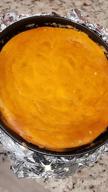 картинка 1 прикреплена к отзыву 🍰 Durable 9-Inch Springform Cake Pan Round - Large 10 Cup Cheesecake Baking Ware with Nonstick Leakproof Design, Removable Bottom - Black от Dustin Marshall