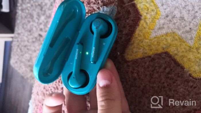 img 1 attached to Honor Magic Earbuds: Waterproof Wireless Bluetooth Earphones with Case for iOS and Android Devices (Blue) review by Aneta Jaszczyk ᠌