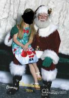 img 1 attached to Girls Dress Christmas Santa Turquoise Girls' Clothing review by Terry Myers