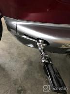 img 1 attached to Aluminum Foot Pegs Footrest Footboards Compatible With Harley Davidson Touring Electra Glide Softail & Dyna Yamaha Suzuki Kawasaki Honda review by Brian Buck