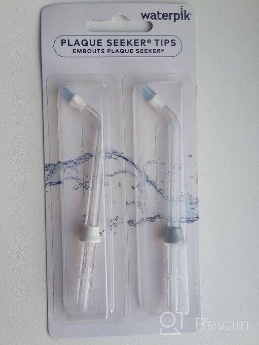 img 1 attached to 🦷 Ultimate Plaque Seeker Replacement Tips: Waterpik & Other Brand Water Flosser, 4-Pack review by Achara Chamniprasart ᠌