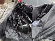 img 1 attached to ClawsCover Bikes Covers Waterproof Heavy Duty 420D Oxford Bicycles Cover Accessories With Lock Hole Outdoor All Weather For Mountain Road Electric Beach Cruiser Exercise Hybrid Bike,For 1,2 Or 3 Bikes review by Jonny Dogruyol