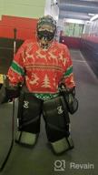 img 1 attached to EALER Christmas Sublimated Practice Hockey Jersey Jacket + Socks Leggings Set With Elk And Snow For Mans And Boys review by Kyle Hong