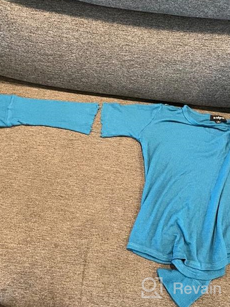 img 1 attached to 👧 Get the Perfect Look with KIDPIK Girls Tops - Grab this 3pk Long Sleeve Ribbed Tee Shirt Set Now review by Lena Marckese