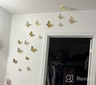 img 1 attached to Transform Your Space With SAOROPEB'S 3D Butterfly Wall Decor - 48 Pcs, 4 Styles & 3 Sizes - Perfect For Birthday Parties, Weddings, Classroom Or Nursery Décor review by Mike Burnett