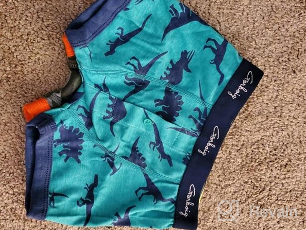 img 1 attached to 🦖 Comfortable & Fun: Gorboig Toddler Dinosaur Underwear Boys' Clothing - 5 Pack! review by Reginald Truitt