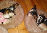 img 1 attached to Calming Dog Bed Donut For Small And Medium Pets - Anti-Anxiety Fluffy Bed By NOYAL review by Enoch Sahay