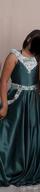 img 1 attached to Stunning Junguan Princess Birthday Burgundy Girls' Dresses: Trendy Shoulder Clothing review by Joe Jimenez