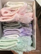 img 1 attached to Pack Of 2/3/4/6 Baby-Girls Eyelet Frilly Lace Socks For Newborn, Infant, Toddler, And Little Girls review by Brian West