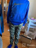 img 1 attached to Kid Nation Solid French Jogger Boys' Clothing review by John Wells