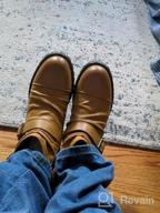 img 1 attached to Get The Perfect Western Look With AMAPO Mens Mid-Tube Cowboy Boots - Fashionable, Durable, And Comfortable! review by Will Powers