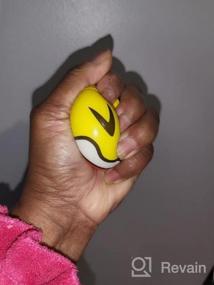 img 5 attached to Набор из 24 шариков LovesTown 2,5 дюйма из пены для снятия стресса для рук, запястий и пальцев - забавные лица для терапии, снятия стресса и сжатия