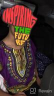 img 1 attached to Add Vibrant Style to Your Boy's Wardrobe with RaanPahMuang's Dashiki Tassel Tops, Tees & Shirts - Featuring Pockets & an Array of Colors! review by Don Barbee