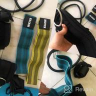 картинка 1 прикреплена к отзыву BERTER Resistance Bands Set For Booty Workouts, Exercise Hip Bands With Ankle Strap For Cable Machines, Leg And Butt Training Glutes, Abs Exercises At Home Or Gym. от Nick Morales