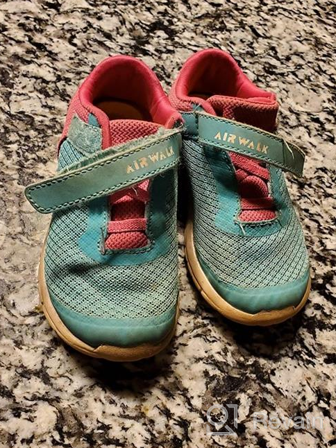 img 1 attached to 👟 Airwalk Toddler Turquoise Performance Trainer Girls' Shoes: Exceptional Style and Performance for Little Feet review by Michelle Hall