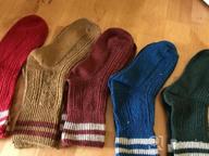img 1 attached to ZMART Winter Warm Crew Vintage Socks, Novelty Socks – Pack of 5 for Women and Girls review by Jon Hill