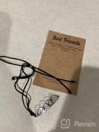 img 1 attached to Best Friend Bracelets Friendship BFF Matching Distance Heart Bracelet Gifts for Women Girls Teen Men - Tarsus Set of 2/3/4 review by Julia Cano