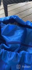 img 5 attached to Синий Рюкзак PAPAZAU RFID Convertible RPET - дорожная большая сумка 40 л для пляжа, спортзала и многого другого