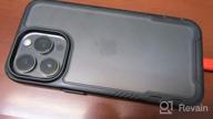картинка 1 прикреплена к отзыву Humixx Shockproof IPhone 13 Pro Case - 10 FT Military Drop Protection & Snug Touch Translucent Matte Hard PC Back от Rodney Bullock