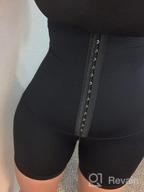 img 1 attached to Women'S High Waisted Tummy Control Shapewear Shorts Butt Lifter Thigh Slimmer Waist Trainer By FeelinGirl review by Kenyatae Tillo