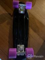 img 1 attached to Versatile 22-Inch Skateboard For All Skill Levels - Shortboard For Kids And Adults - Stylish Design With Customizable Wheels - Ideal For Beginners And Pros review by Dejuan Stott