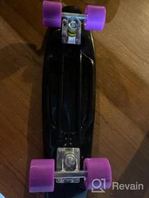 img 6 attached to Versatile 22-Inch Skateboard For All Skill Levels - Shortboard For Kids And Adults - Stylish Design With Customizable Wheels - Ideal For Beginners And Pros