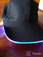 img 1 attached to Light Up The Night With JIGUOOR LED Baseball Cap - Perfect For Festivals, Clubs & Hip-Hop Performances! review by Terry Kohl