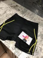 img 1 attached to Women'S Sauna Sweat Shorts For Weight Loss - Rolewpy Neoprene Hot Thermo Sport Capris With Pocket Slimming Workout Thigh Pants review by Jason Cartwright