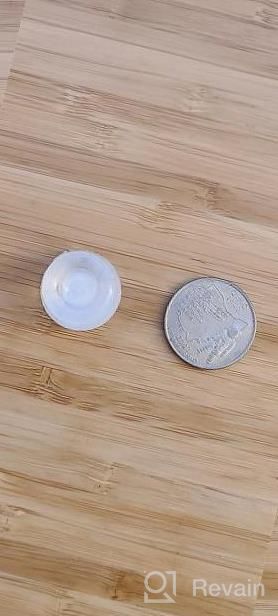 img 1 attached to 64PCS Clear Cabinet Door Bumpers Pads For Sound Dampening, Cabinets, Drawers, And Picture Frames - Adhesive Rubber Silicone Pads review by Freddy Hammonds