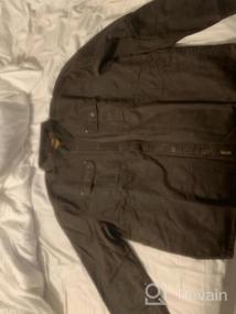 img 5 attached to Хлопковая замшевая куртка-рубашка с функцией скрытого ношения для Venado